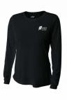 Women's Cooling Performance Long Sleeve Tee with Printed MedSpa Logo